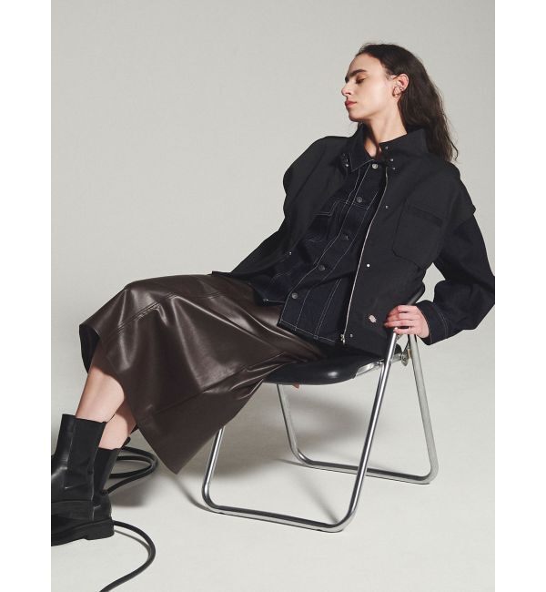 ELENDEEK「【Dickies&times;ELENDEEK】STAND ZIP VEST」|ダウンベスト・ベスト|