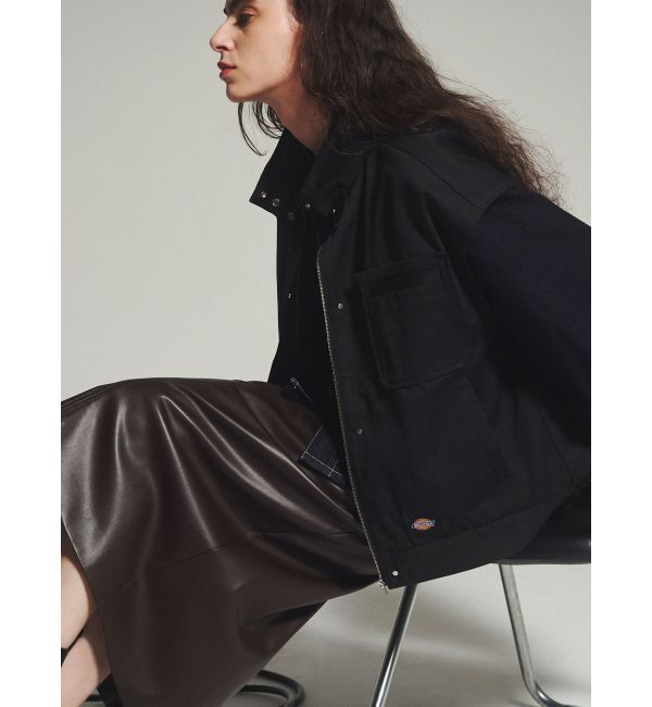 ELENDEEK「【Dickies&times;ELENDEEK】STAND ZIP VEST」|ダウンベスト・ベスト|