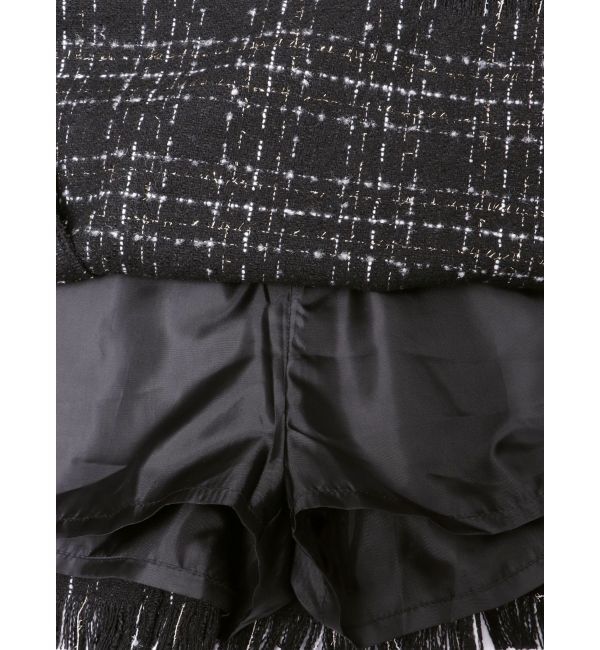 RESEXXY「ツイードラップミニスカート」|スカート|