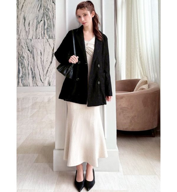 RESEXXY「レースミディジャケット」|テーラードジャケット|