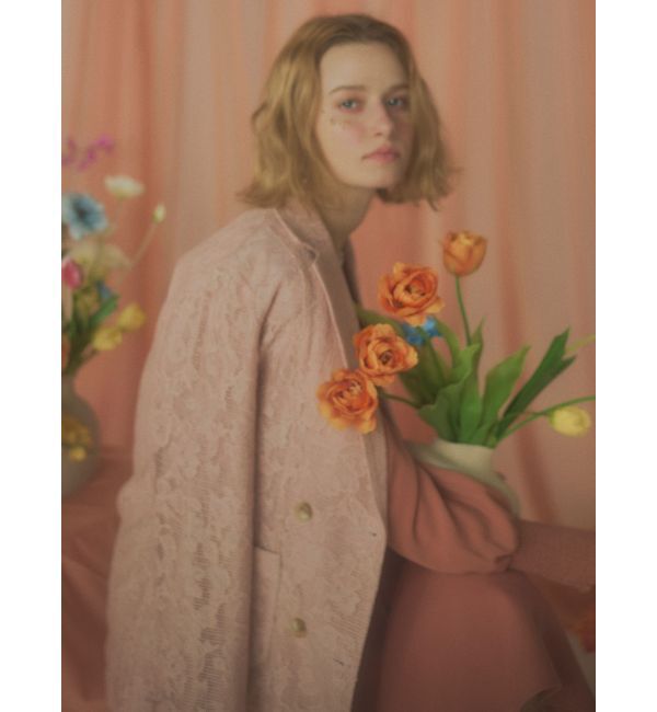 RESEXXY「レースミディジャケット」|テーラードジャケット|