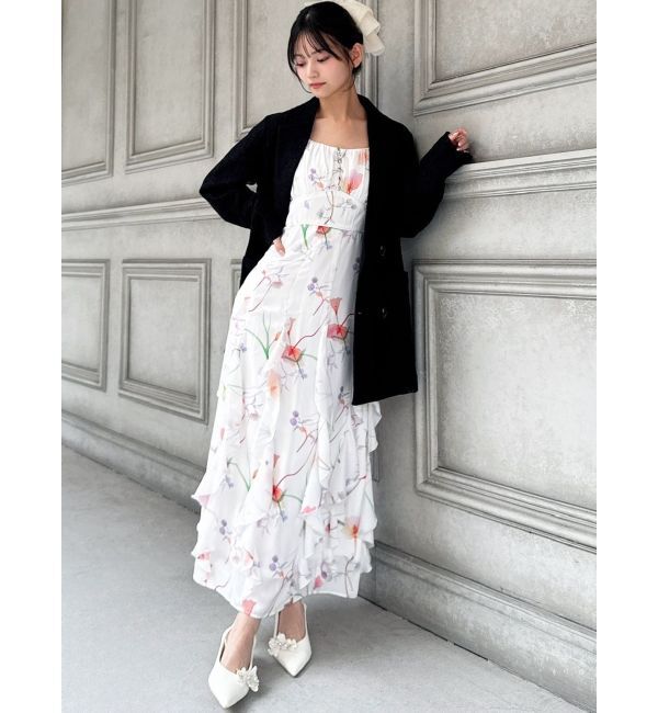 RESEXXY「レースミディジャケット」|テーラードジャケット|