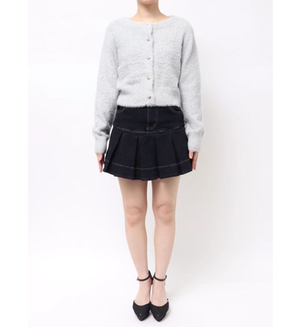 RESEXXY「ラメシャギーカーディガン」|カーディガン|