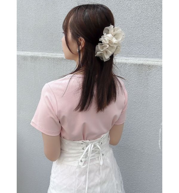 dazzlin「チェックチュールコルセットスカート」|スカート|