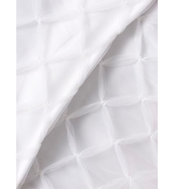 dazzlin「チェックチュールコルセットスカート」|スカート|