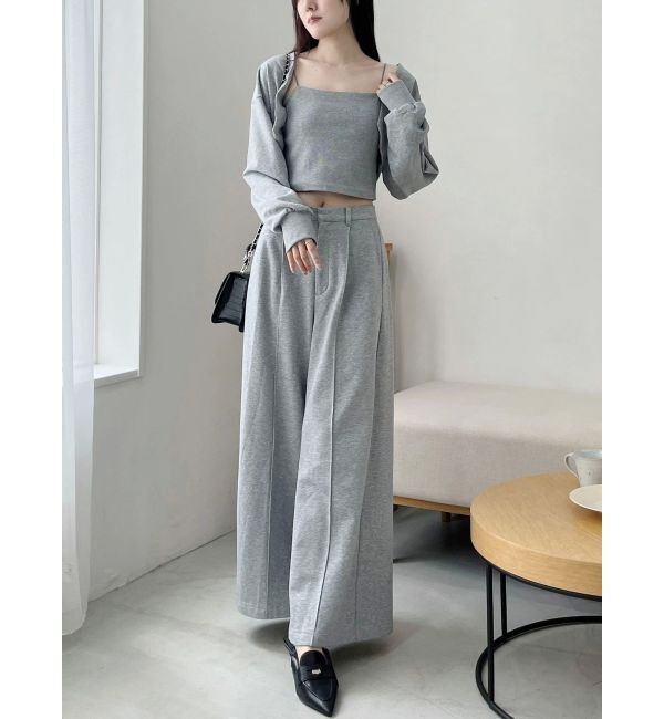 MERCURYDUO「【WEB限定】裏毛センターシームパンツ」|その他|