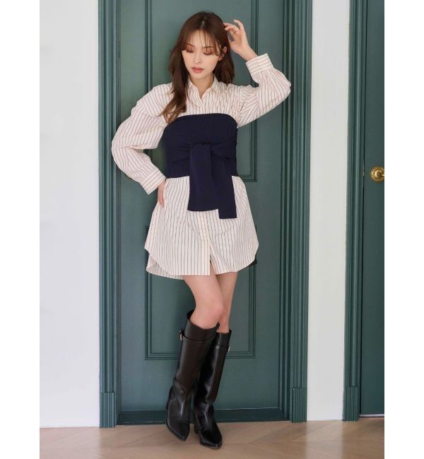 MERCURYDUO「ニットベアビスチェ」|ニット・セーター|