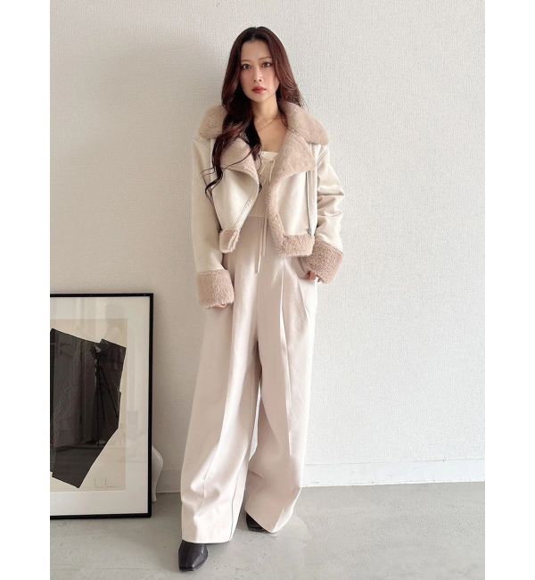 MERCURYDUO「ボリュームスリーブドッキングロンパース」|その他|