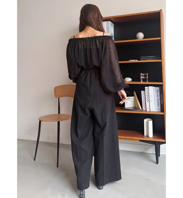 MERCURYDUO「ボリュームスリーブドッキングロンパース」|その他|