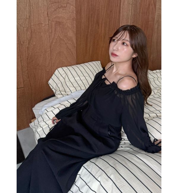 MERCURYDUO「ボリュームスリーブドッキングロンパース」|その他|