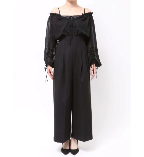 MERCURYDUO「ボリュームスリーブドッキングロンパース」|その他|