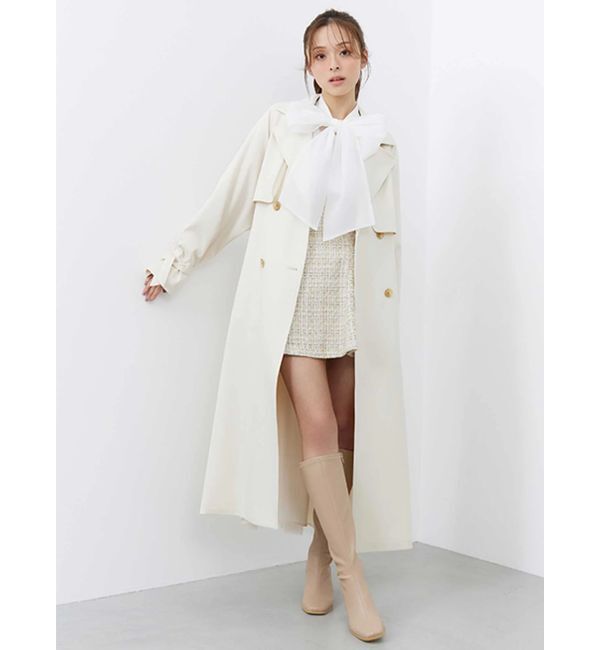 MERCURYDUO「【セットアップ着用可】バックZIPミニスカパン」|スカート|