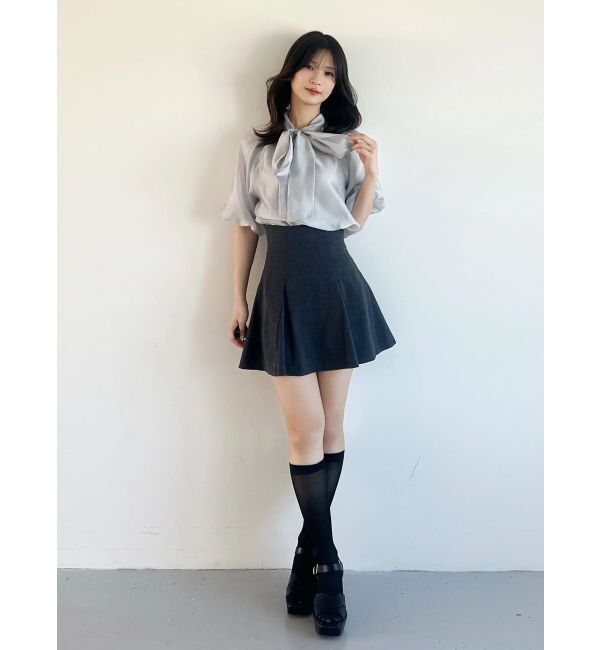 MERCURYDUO「【セットアップ着用可】バックZIPミニスカパン」|スカート|