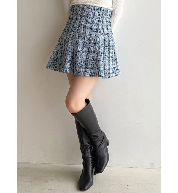 MERCURYDUO「【セットアップ着用可】バックZIPミニスカパン」|スカート|