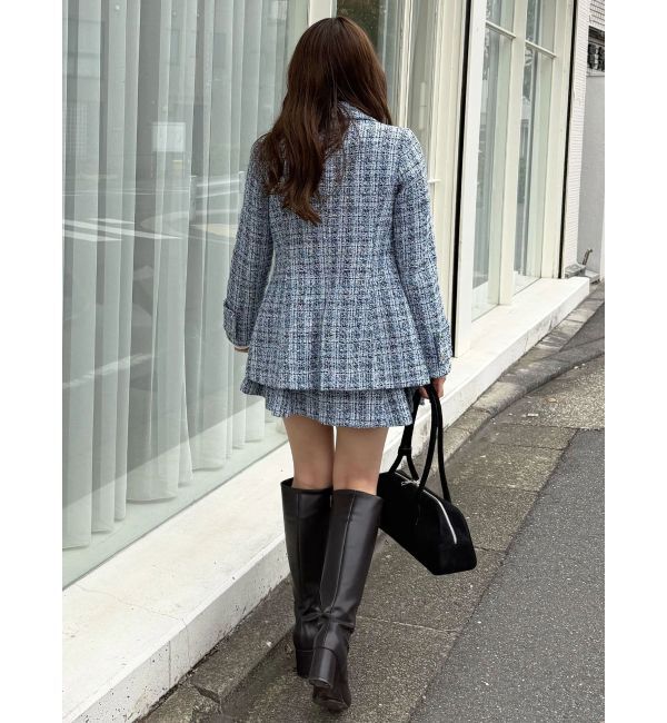 MERCURYDUO「【セットアップ着用可】バックZIPミニスカパン」|スカート|