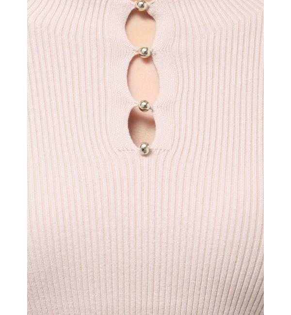 MERCURYDUO「前後2WAY金ボタンアメスリニット」|ニット・セーター|