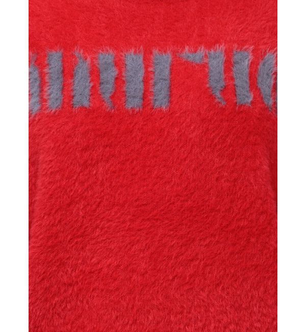 MURUA「ラウンドロゴシャギーニット」|ニット・セーター|