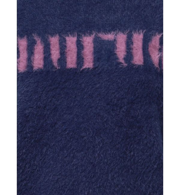 MURUA「ラウンドロゴシャギーニット」|ニット・セーター|