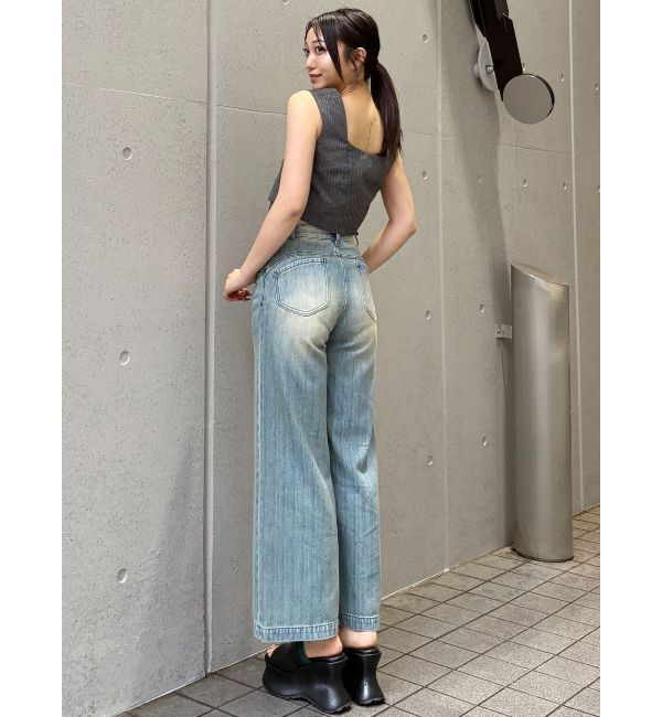 MURUA「スクエアネックメッシュタンク【セットアップ着用可】」|シャツ・ブラウス|