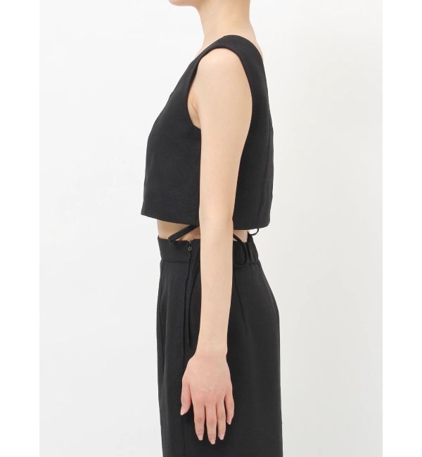 MURUA「スクエアネックメッシュタンク【セットアップ着用可】」|シャツ・ブラウス|