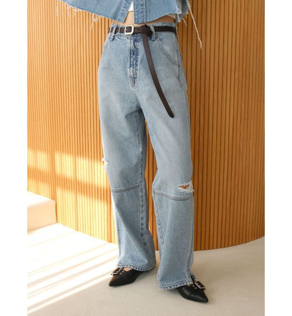 Ungrid「ベルトデザインポインテッドシューズ」|パンプス|