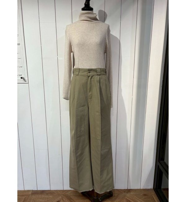 Ungrid「Dickies別注 タックカーブパンツ」|その他|