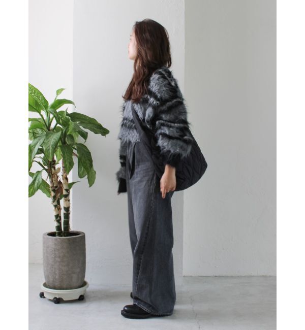 Ungrid「シャギーボーダールーズニット」|ニット・セーター|