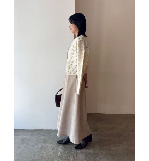 LAGUNAMOON「【WEB限定カラーあり】コードエンブロイダリーニットカーデ」|カーディガン|