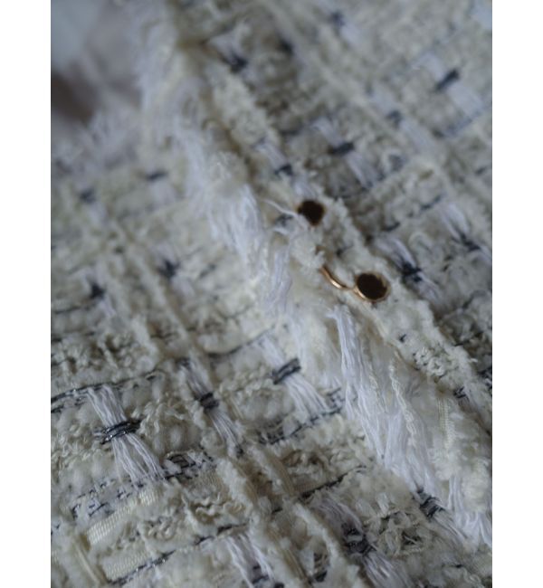 LAGUNAMOON「テープヤーンツイードジャケット」|その他|