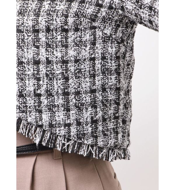 LAGUNAMOON「テープヤーンツイードジャケット」|その他|