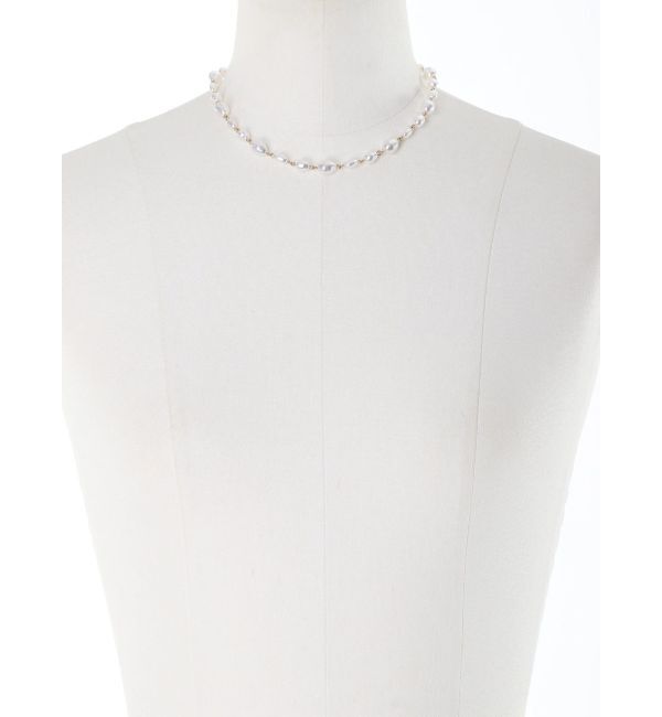 LAGUNAMOON「LADYフェイクミックスパールネックレス」|ネックレス|