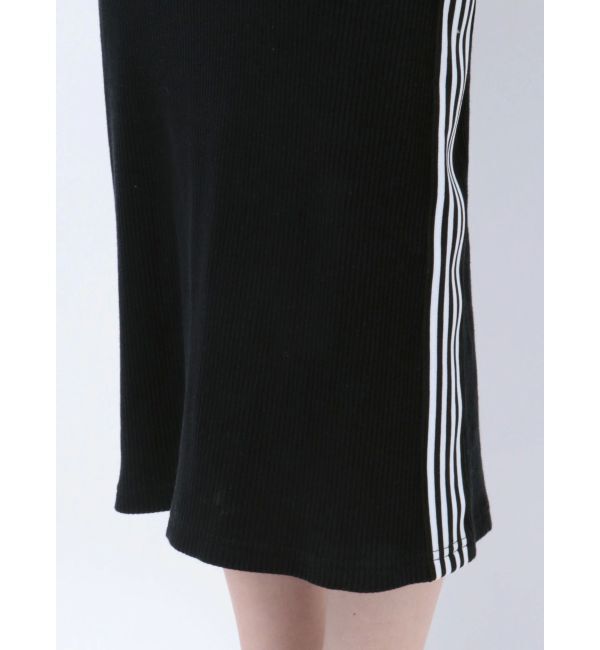 GYDA「GDウエストOPEN SIDEラインノースリテレコロングワンピース」|ワンピース|