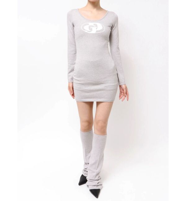 GYDA「レッグウォーマーSET GD インターシャニットワンピース」|ワンピース|