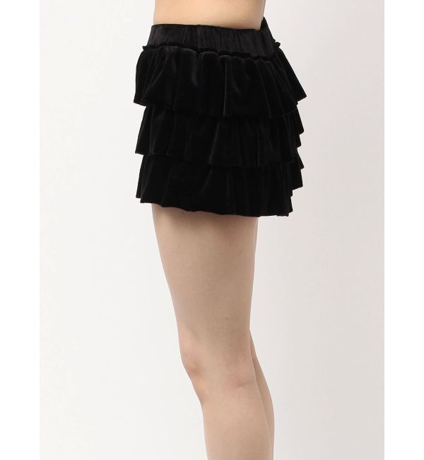 GYDA「Velourフリルショートパンツ」|その他|