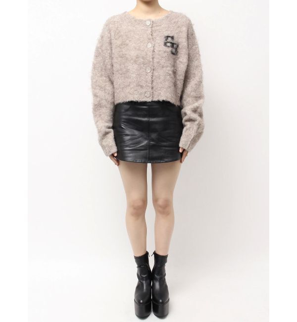 GYDA「AS IFニットカーディガン」|カーディガン|