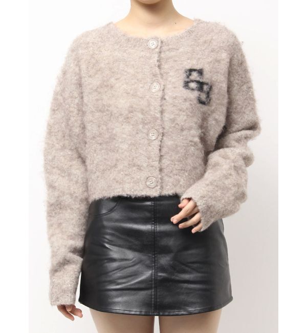 GYDA「AS IFニットカーディガン」|カーディガン|ベージュ