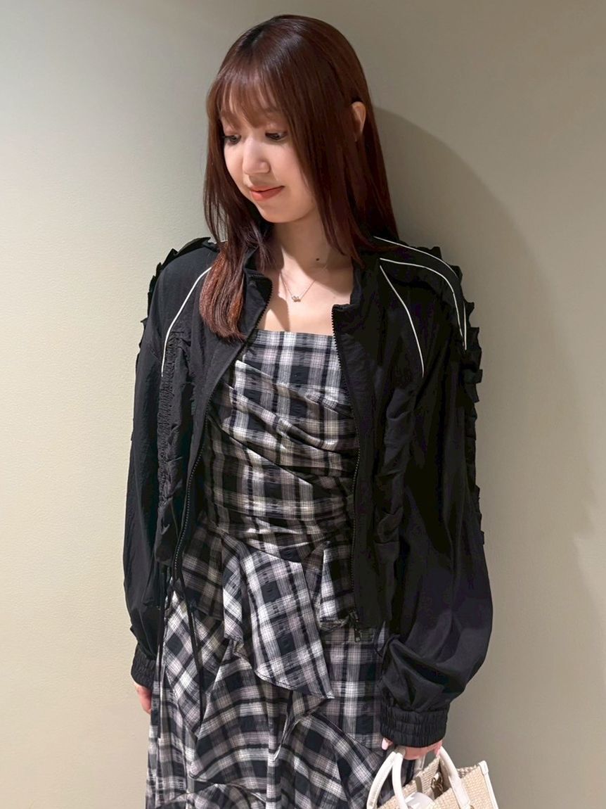 FURFUR「アシンメトリーヘムキャミソール」|キャミソール|