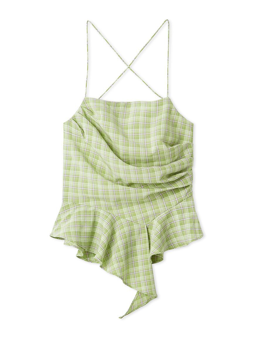 FURFUR「アシンメトリーヘムキャミソール」|キャミソール|