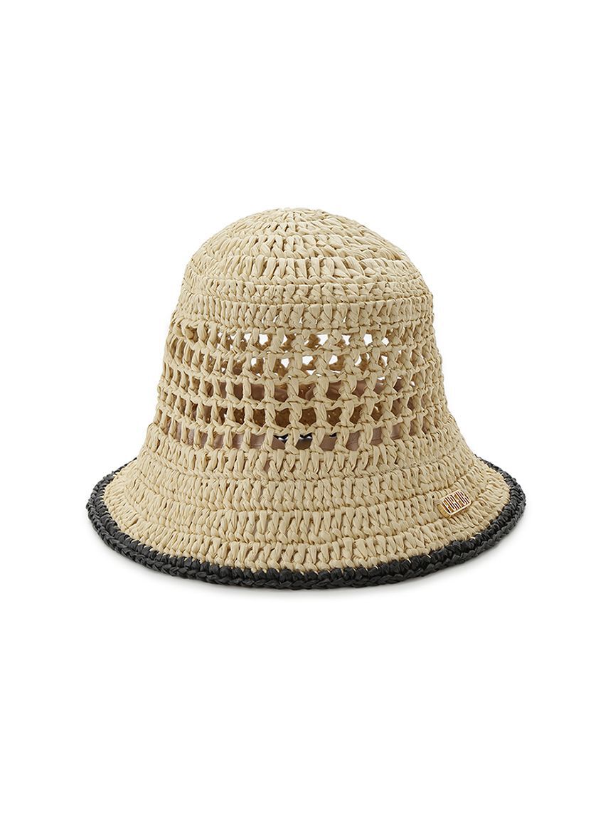 FURFUR「ラフィアライクバケットハット」|ハット|