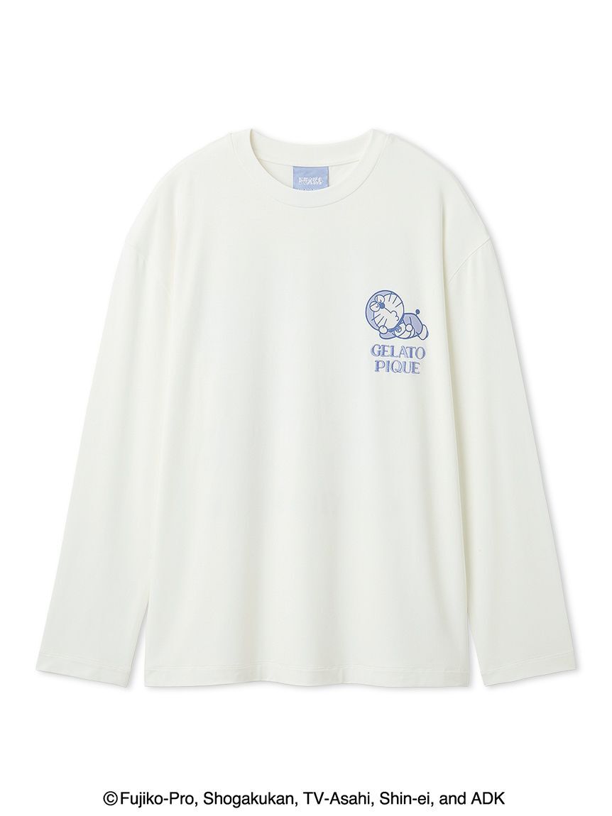 GELATO PIQUE HOMME「【ドラえもん】【メンズ】プリントロンT」|ルームウェア|