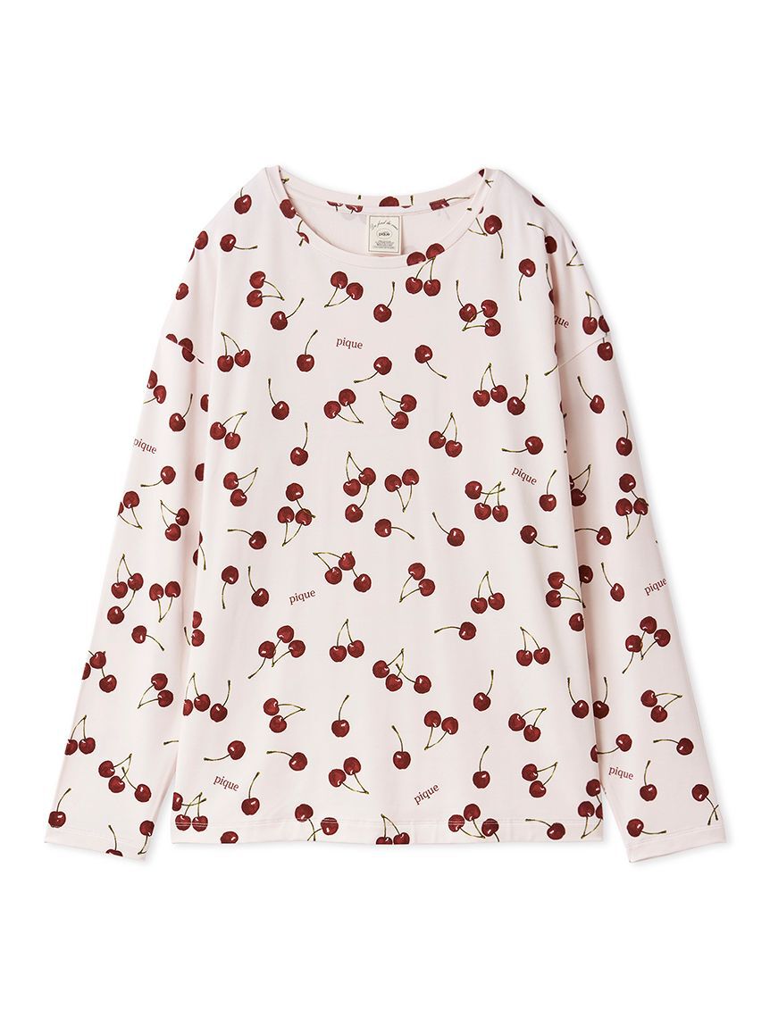 gelato pique「チェリー柄ロンT」|ルームウェア|PNK
