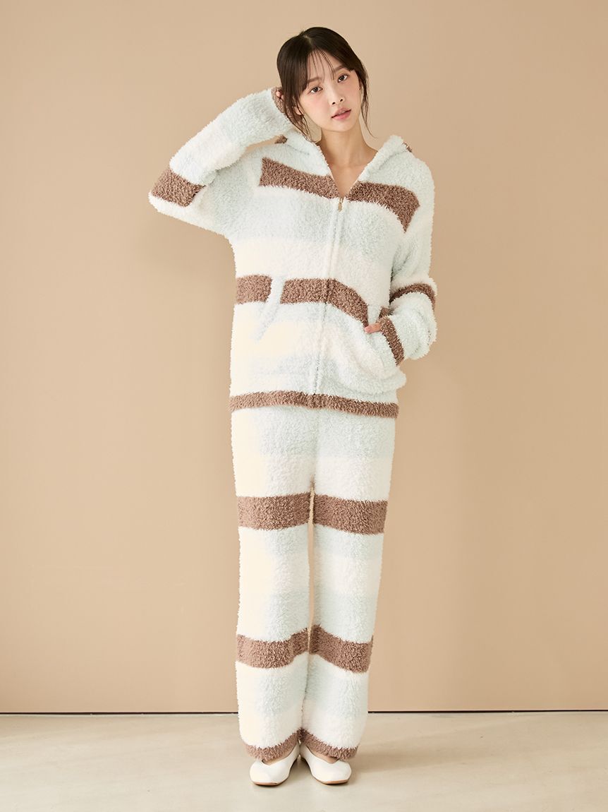 gelato pique「ジェラートランダムボーダーパーカ」|ルームウェア|