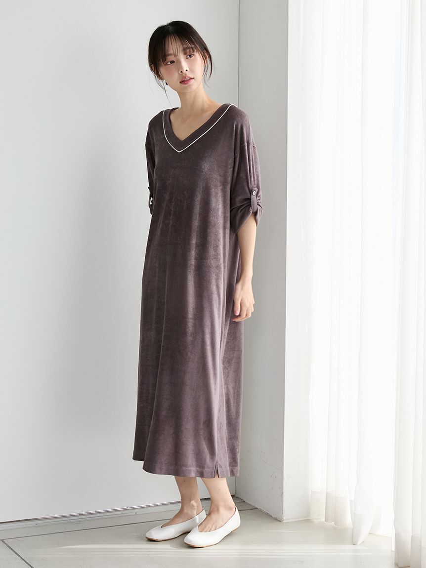 gelato pique「パイルワンピース」|ルームウェア|
