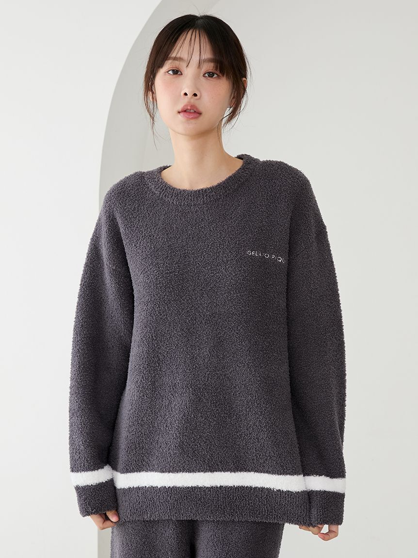 gelato pique「ベビモココットンプレーティングプルオーバー」|ルームウェア|
