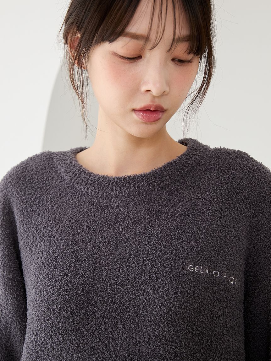 gelato pique「ベビモココットンプレーティングプルオーバー」|ルームウェア|