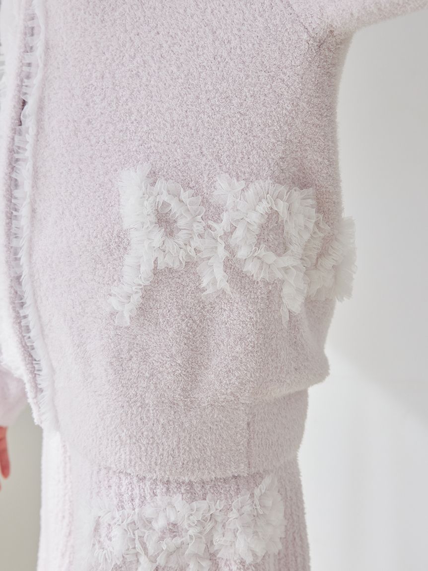 gelato pique「フリルロゴカーディガン」|ルームウェア|