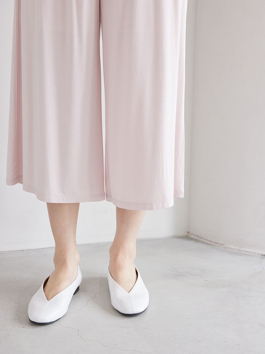 gelato pique「【母の日】【IFMC.】【接触冷感】レーヨンロゴ7分丈パンツ」|ルームウェア|