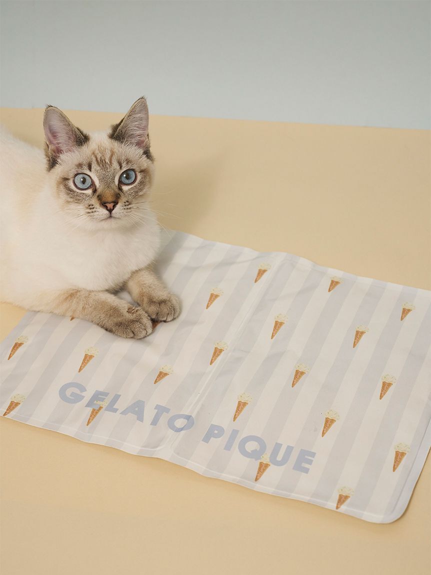  GELATO PIQUE CAT&DOG「【CAT&DOG】サマーモチーフ柄Coolingジェルマット」|その他|BLU