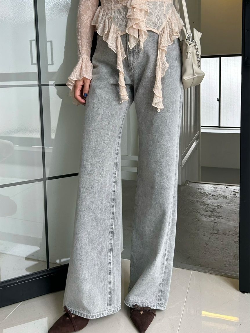 SNIDEL「ストレートデニム」|デニム|