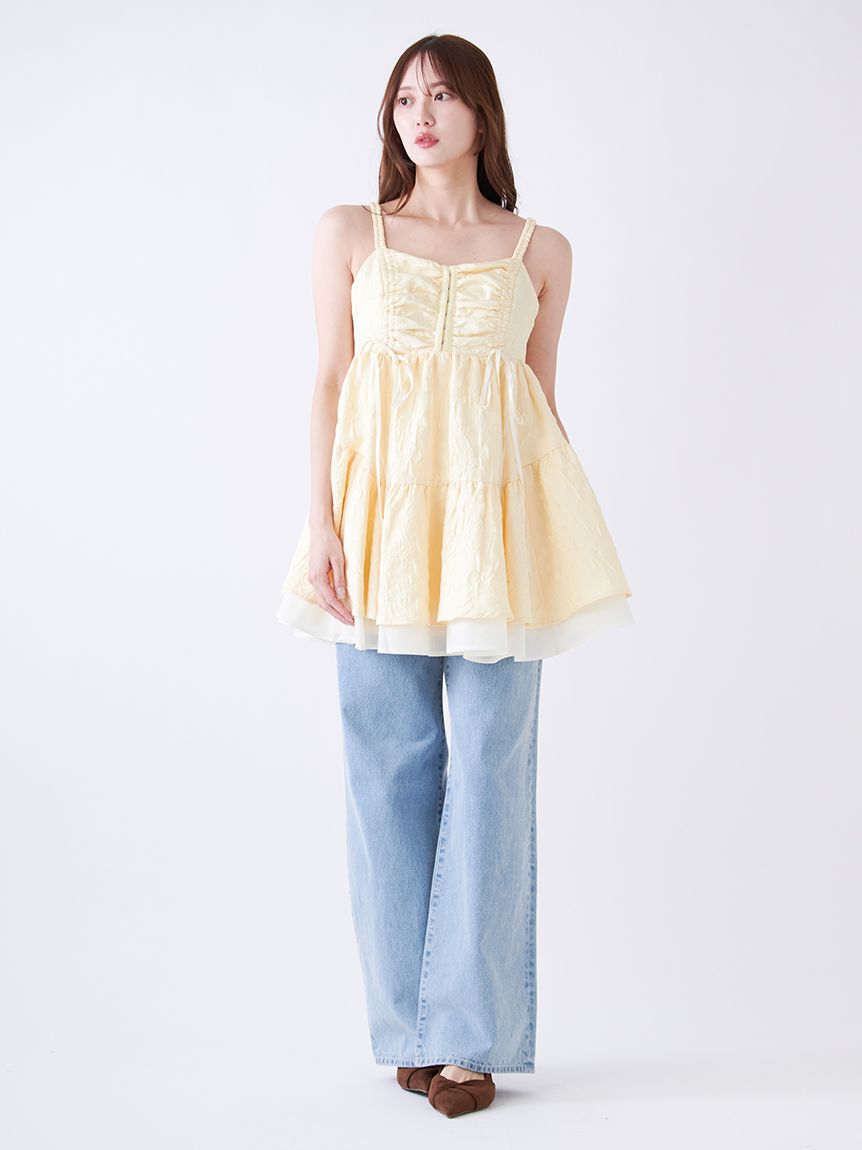 SNIDEL「ストレートデニム」|デニム|